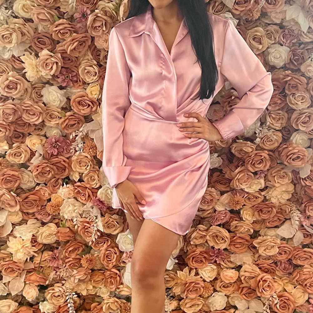 ZARA pink dress